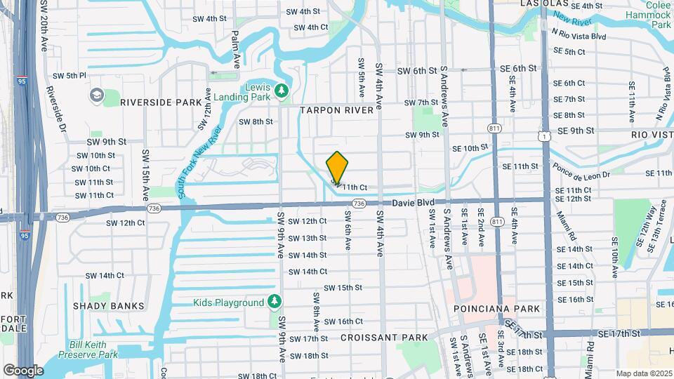 612 SW 11th Ct Map and Location Details