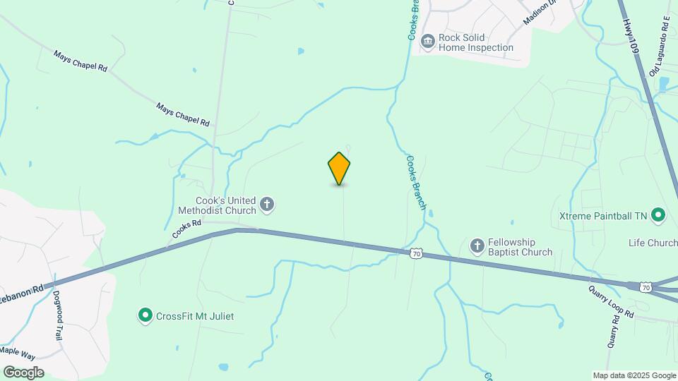 7645A Lebanon Rd Map and Location Details
