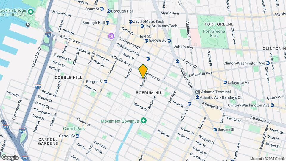 384 Pacific St Map and Location Details