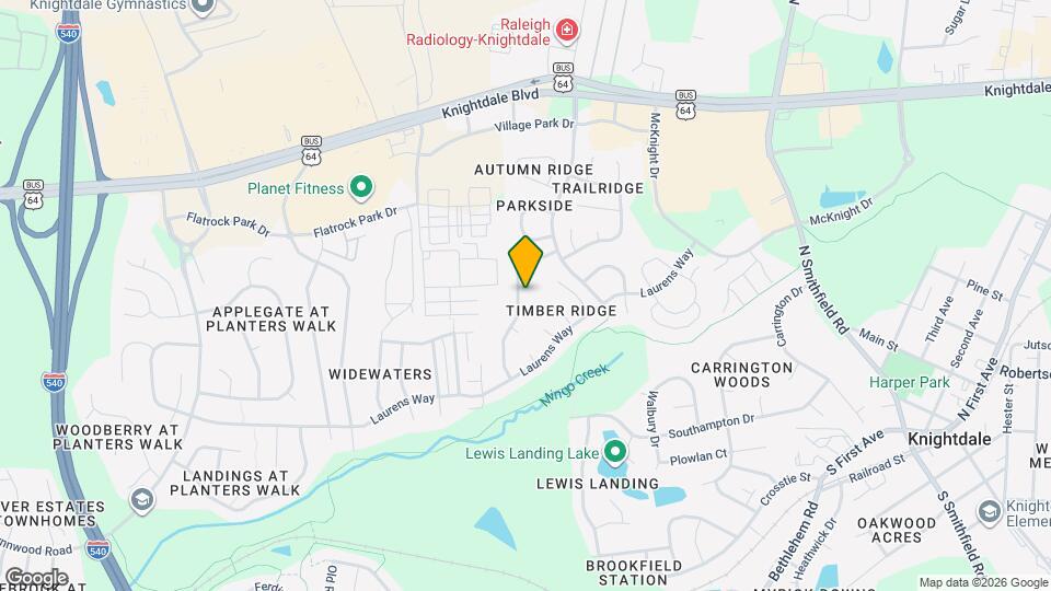 209 Mingocrest Dr Map and Location Details