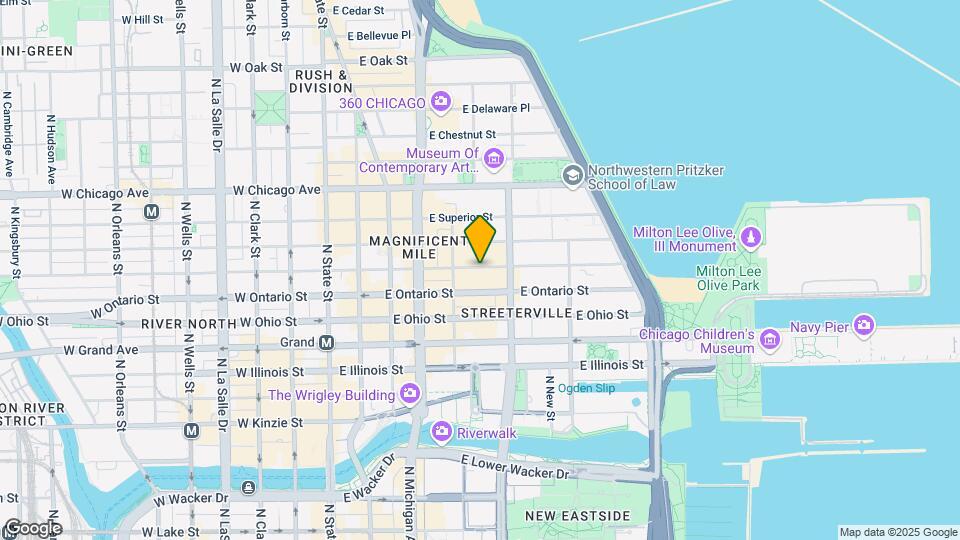 Streeterville Center Condos Map and Location Details