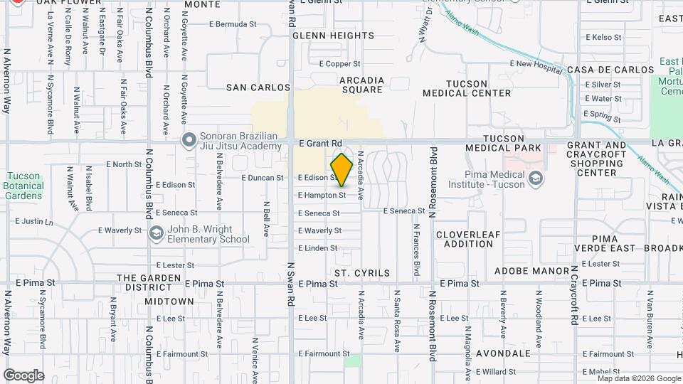 4831 E Hampton St Map and Location Details