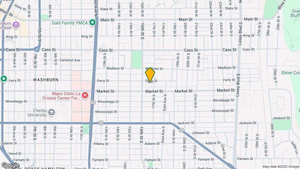 1622 Ferry St Mapa y Detalles de la Ubicación