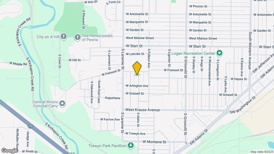 1537 S Idaho St Map and Location Details