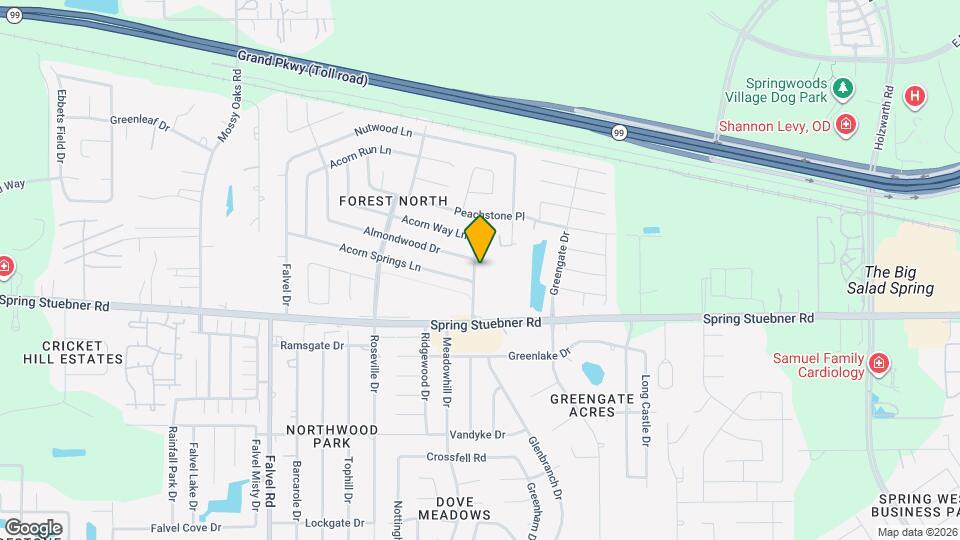 22118 Meadowhill Dr Map and Location Details