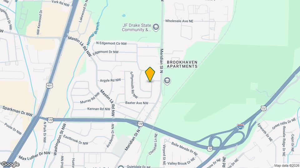 201 Delaware Cir NW Map and Location Details