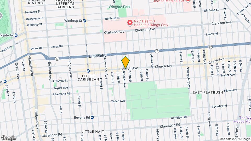 929 Brooklyn Ave Map and Location Details