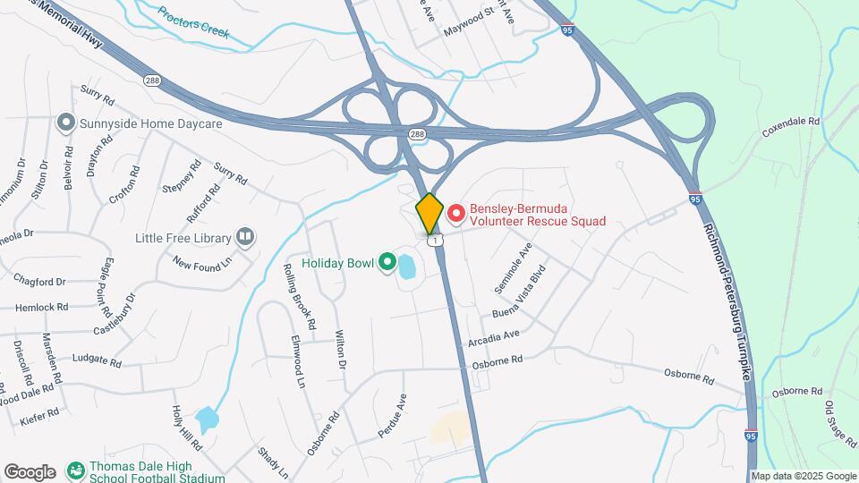 11308 Rte 1 Map and Location Details