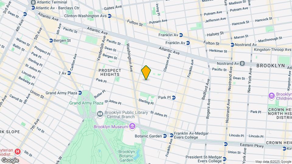 437 Prospect Pl Map and Location Details