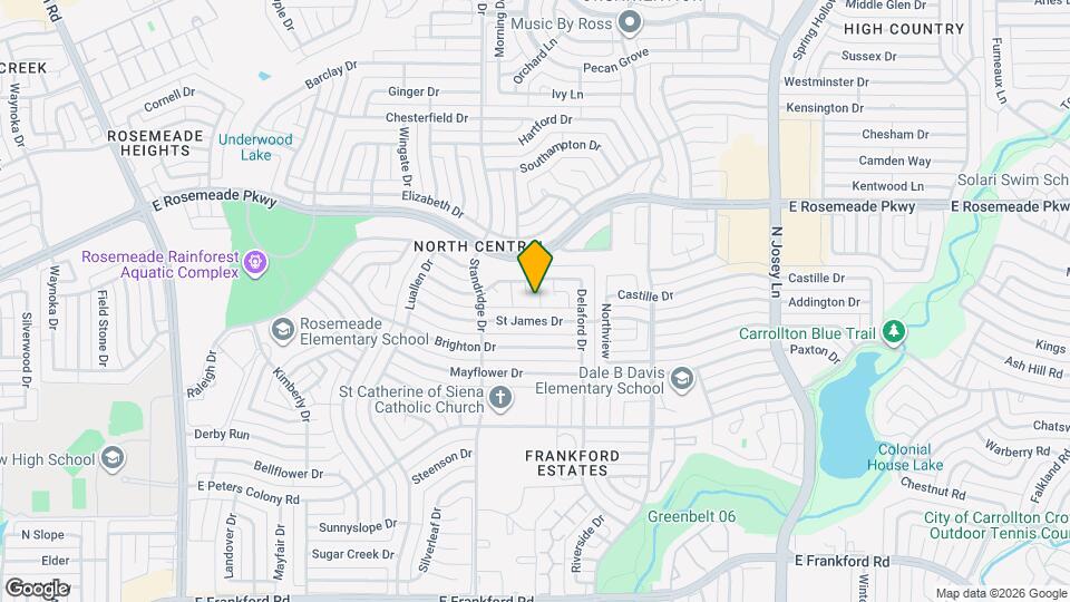 1718 Delaford Pl Map and Location Details