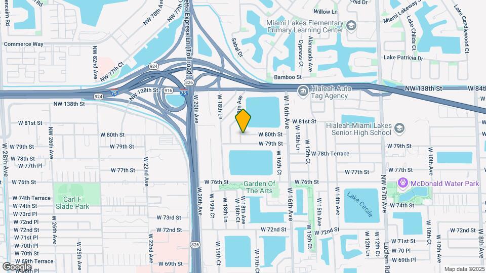 1351 NE Miami Gardens Dr Map and Location Details