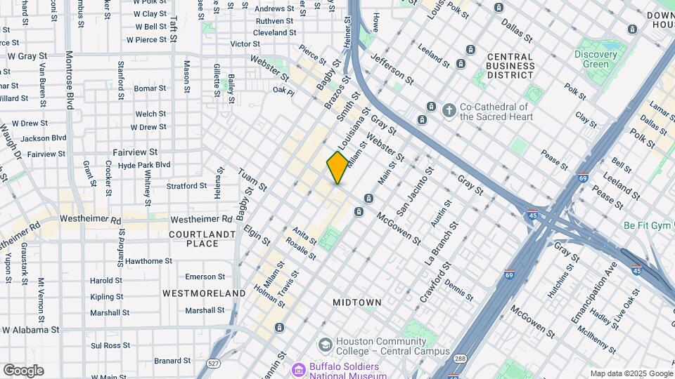 2603 Milam St Map and Location Details