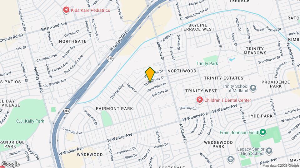 4507 St Andrews Dr Mapa y Detalles de la Ubicación