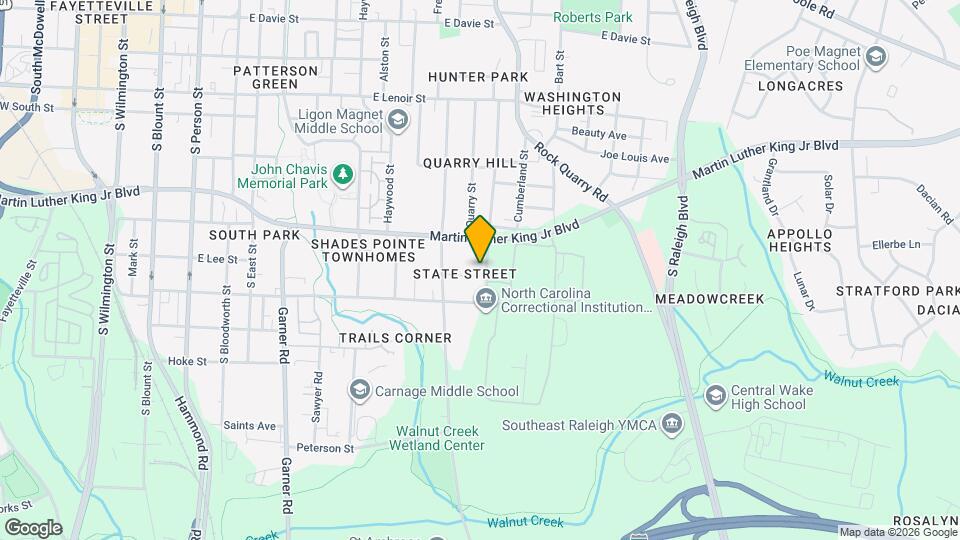 1100 Coleman St Map and Location Details