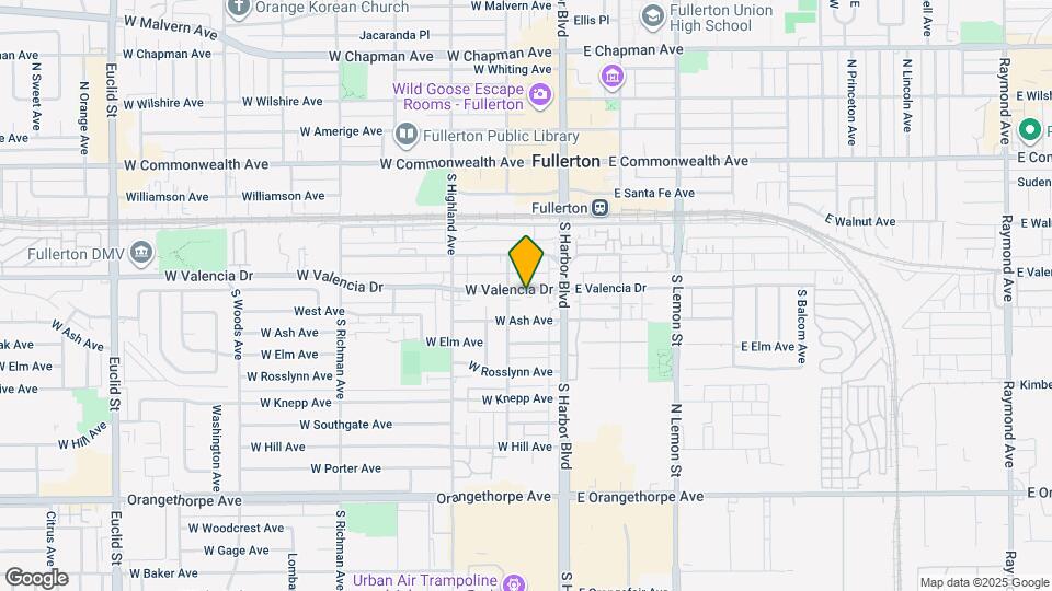 132-134 W Valencia Dr Map and Location Details