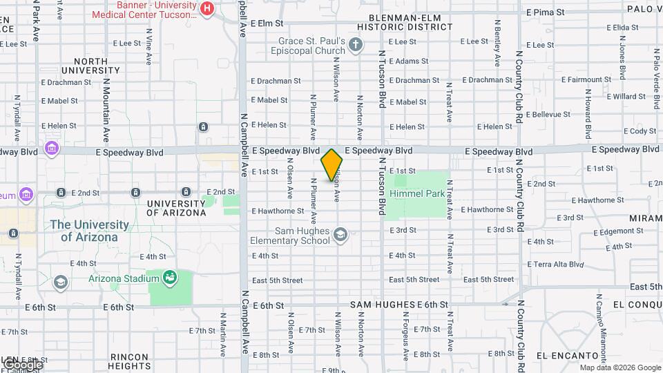 2241 E 2nd St Map and Location Details