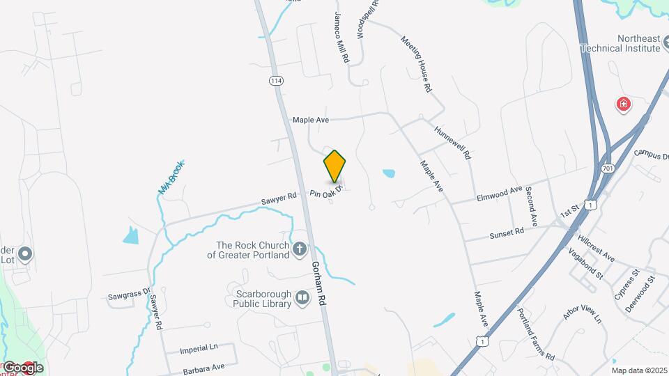 6 Pin Oak Dr Mapa y Detalles de la Ubicación