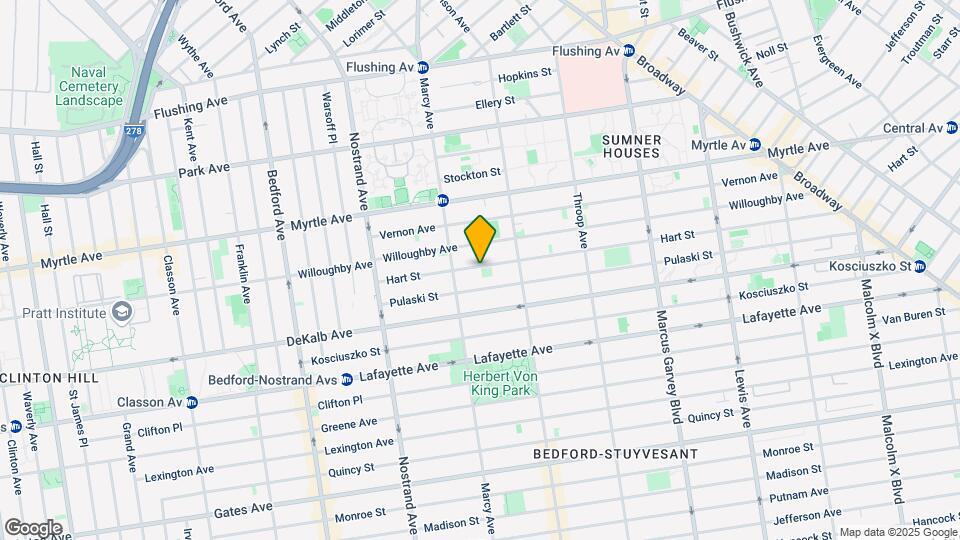 100 Hart Street Mapa y Detalles de la Ubicación