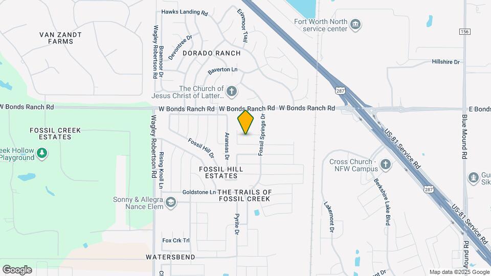 429 Sandy Creek Dr Map and Location Details
