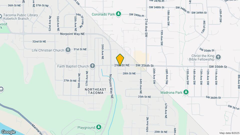 6108 29th St NE Mapa y Detalles de la Ubicación