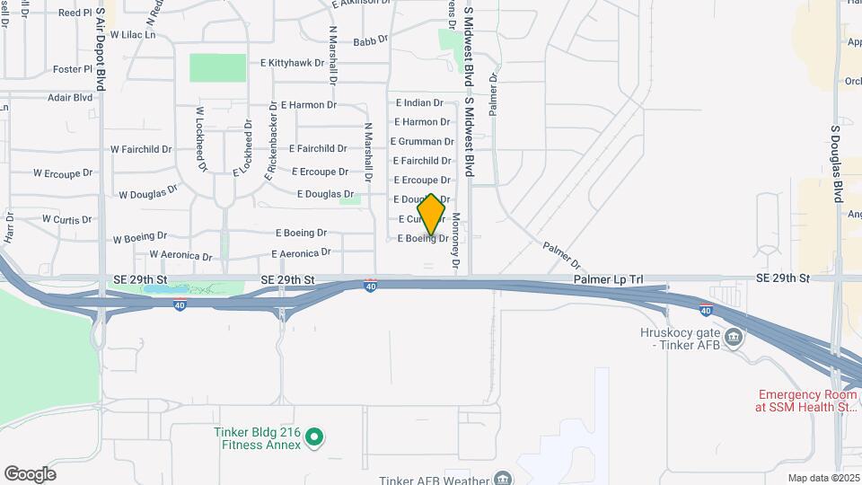 524 E Boeing Dr Map and Location Details