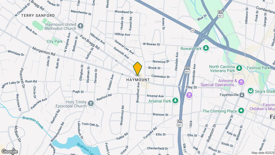 1304 Morganton Rd Map and Location Details
