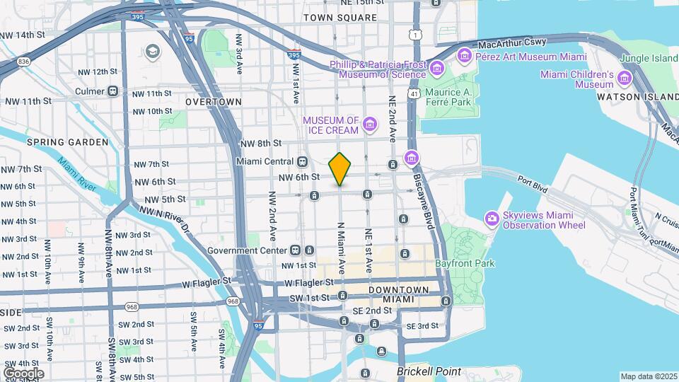 538 N Miami Ave, Unit A1 Map and Location Details