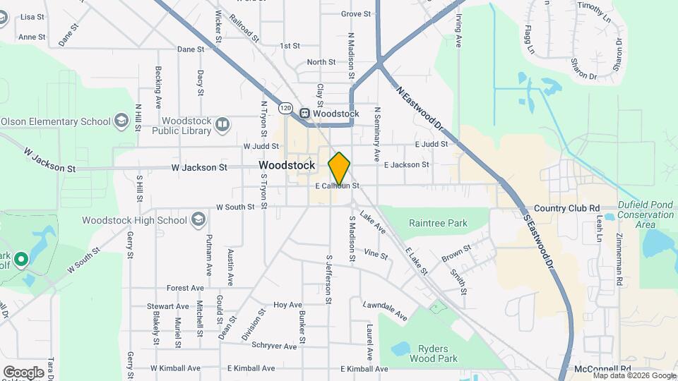 212 E Calhoun St Map and Location Details