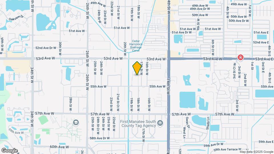 5402-5414 18th St W Map and Location Details