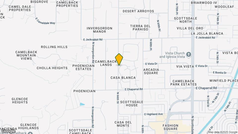 5101 N Casa Blanca Dr Map and Location Details