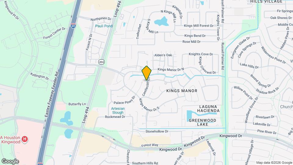 26871 Castlecliff Ln Map and Location Details