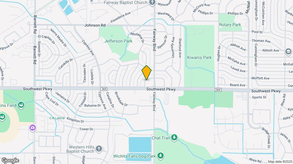 4609 Western Hills Dr Map and Location Details