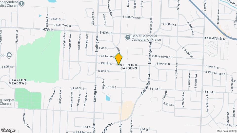 11309 E 49th St S Map and Location Details