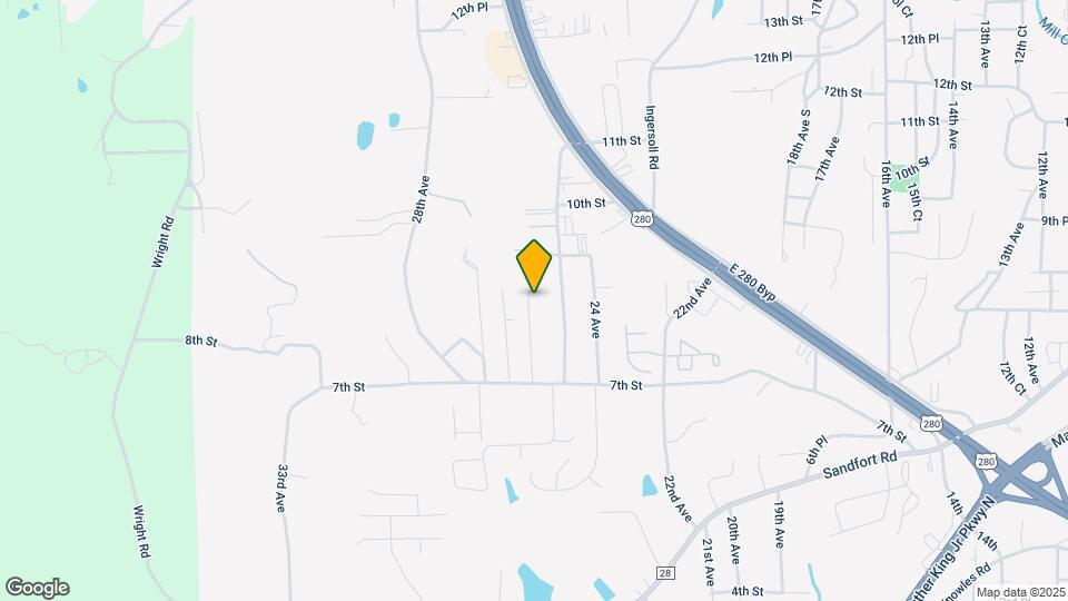 812 Pine Hill Ct Map and Location Details