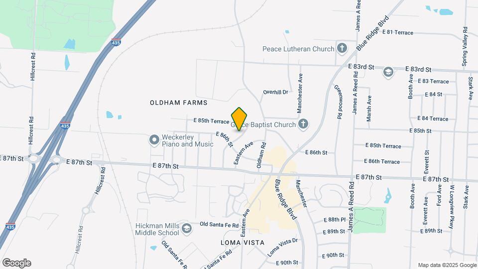 8506 Crystal Ave Map and Location Details