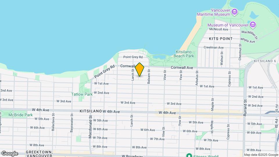 2458 York Ave Map and Location Details