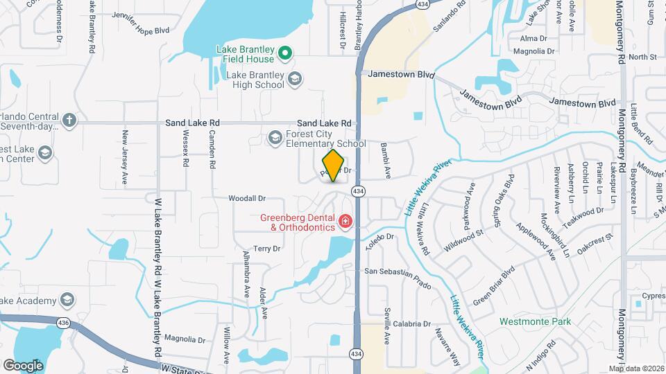 910 Sycamore Ln Map and Location Details