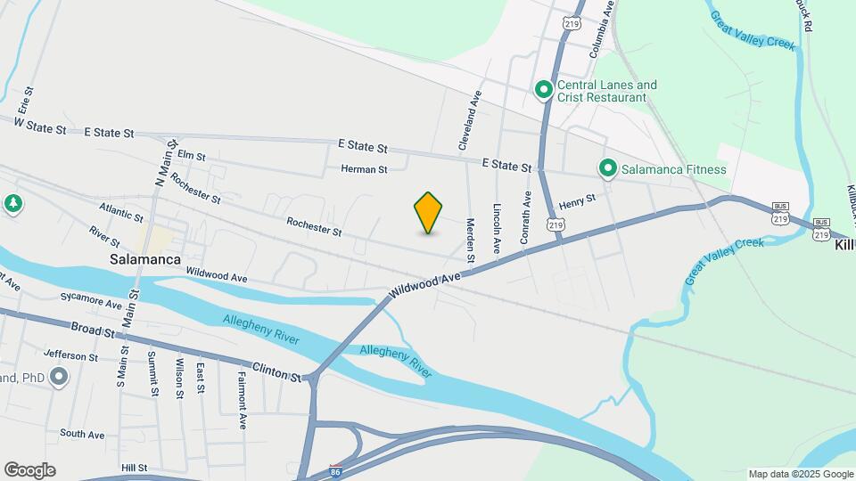 BirchGrove of Salamanca Map and Location Details