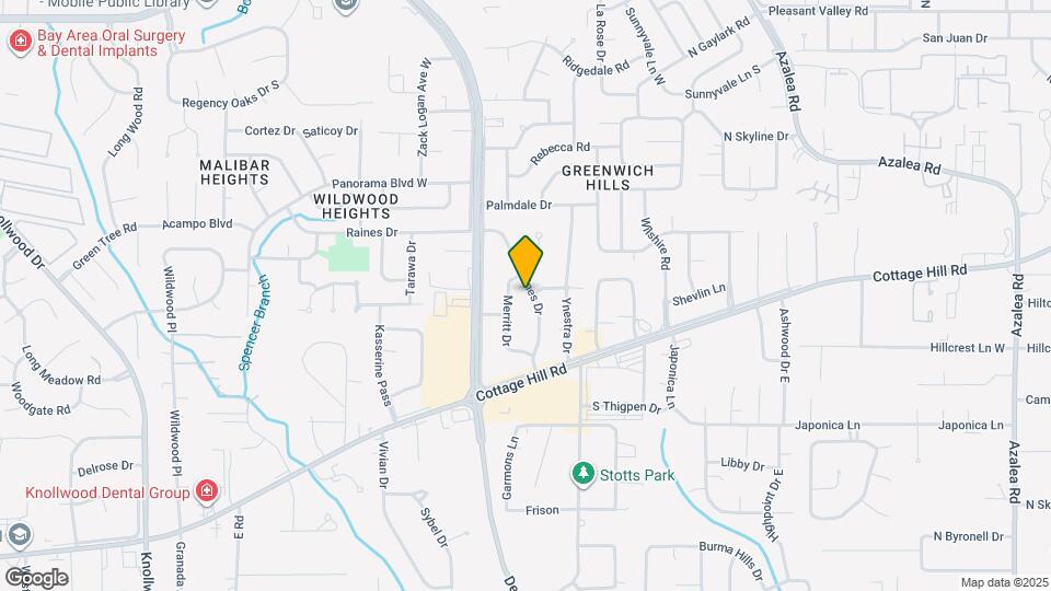 704 Raines Dr Map and Location Details