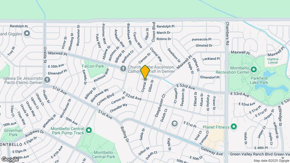 5437 Crystal St Map and Location Details