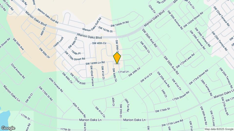 16890 SW 39th Cir Map and Location Details