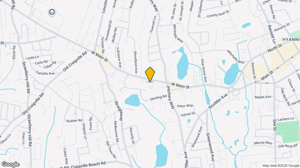 307 W Main St Map and Location Details