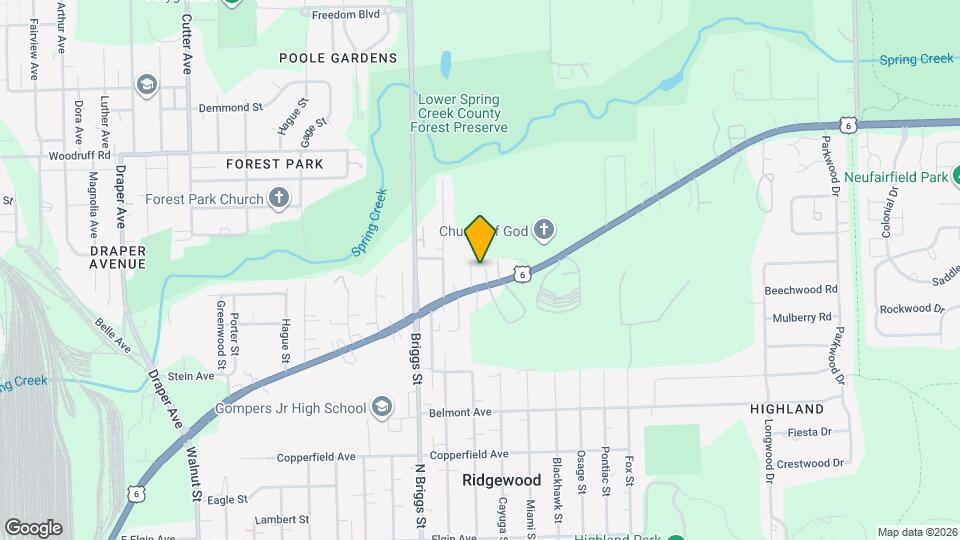 1713 Maple Rd Mapa y Detalles de la Ubicación