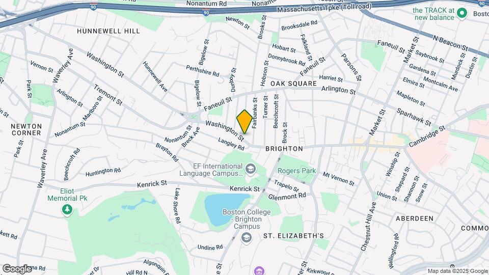 549 Washington St, Unit 1 Map and Location Details