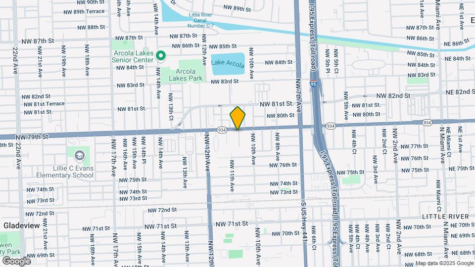 1080 NW 79th St Map and Location Details