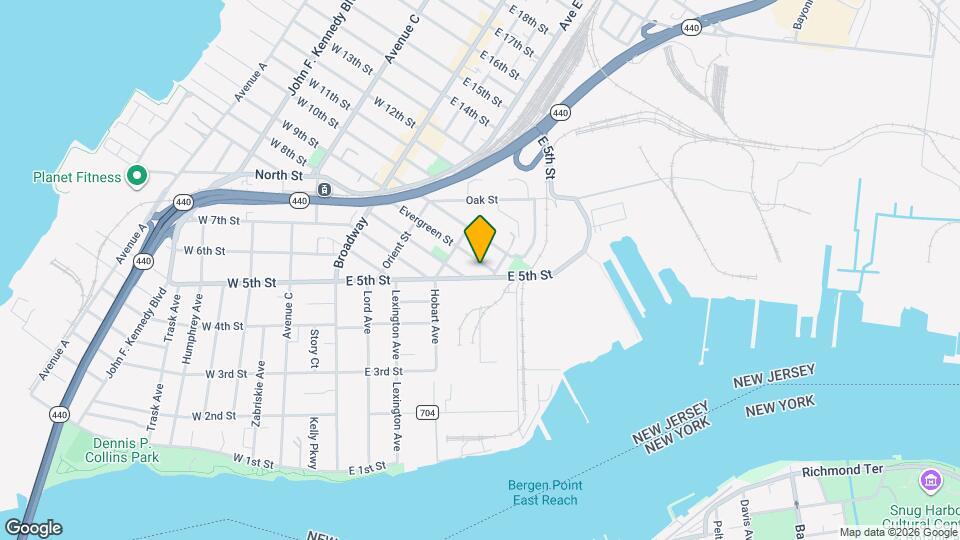 108 Evergreen St Map and Location Details