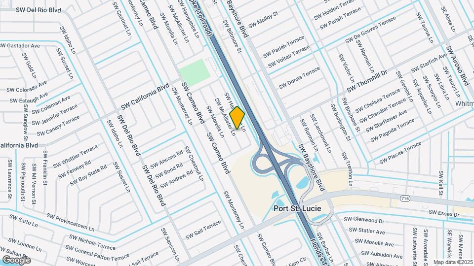 2049 SW McAllister Ln Map and Location Details