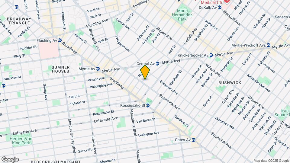 761 Bushwick Ave Map and Location Details