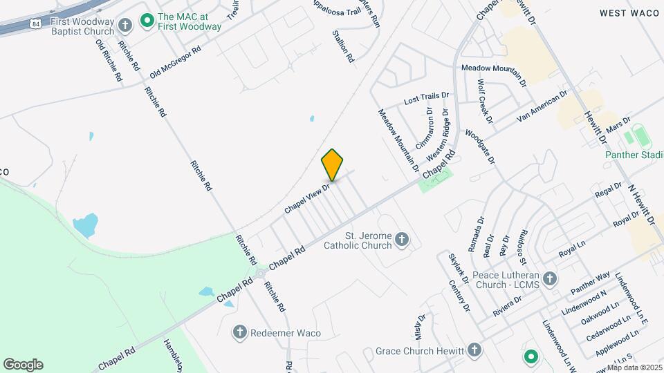 1303 Chapel Creek Rd Map and Location Details