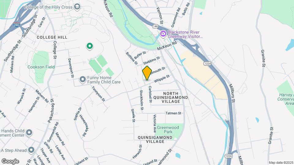 42 Whipple St, Unit 3 Map and Location Details